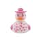 Assorted 4" Cow Print Rubber Duck with Hat, 1pc. by Fab Finds